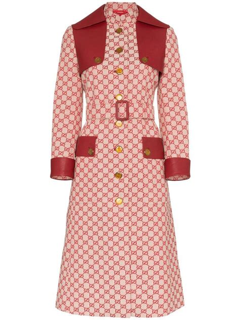 gucci long coat womens|Gucci winter coats with hoodie.